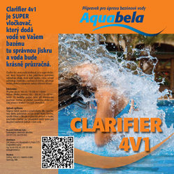 AQUABELA  Super Clarifier 4v1  1,0 litr