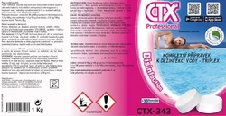 CTX-343 TRIPLEX - 20g chlorové pomalurozpustné  1,0 kg